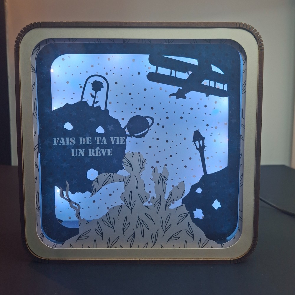 Veilleuse Fais de ta Vie un Rêve