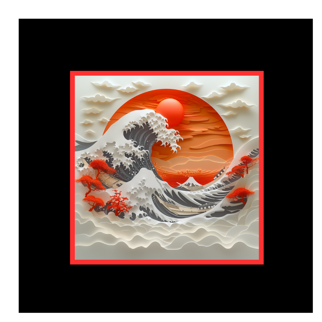 Illustration La Vague