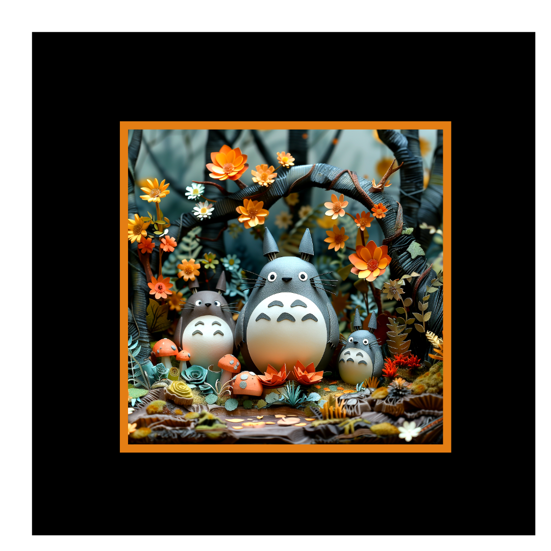 Illustration Totoro