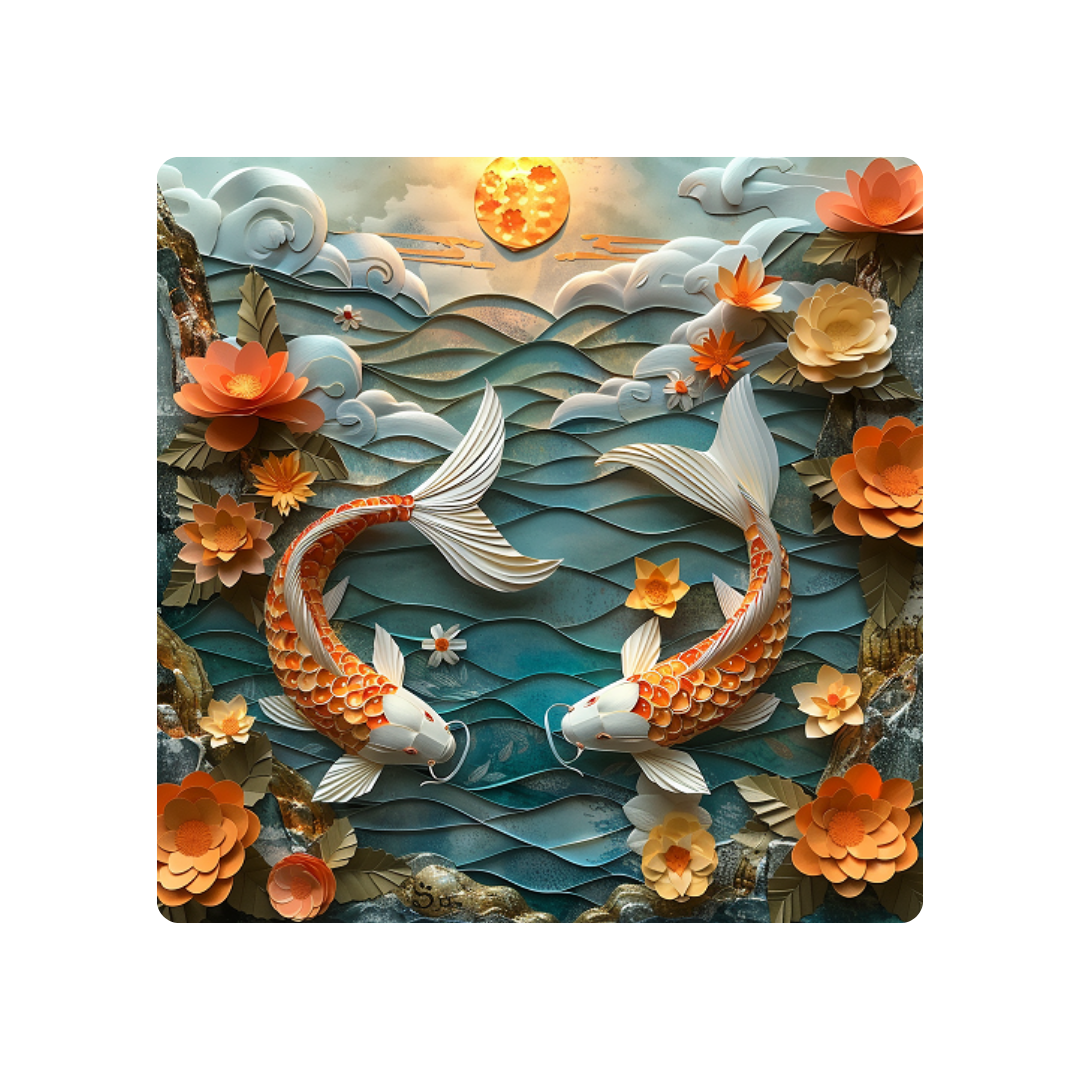 Magnet Carpe Koi
