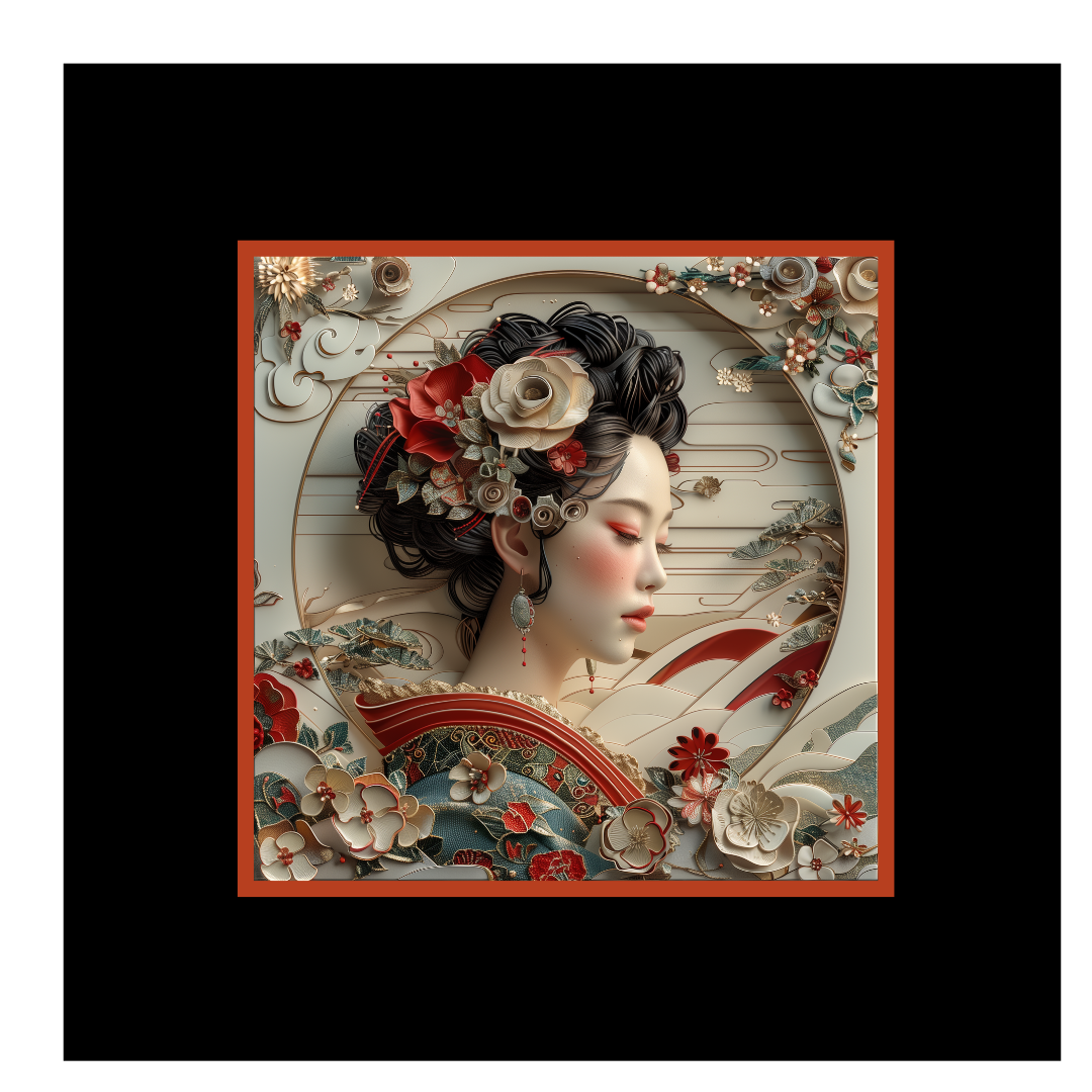 Illustration Geisha