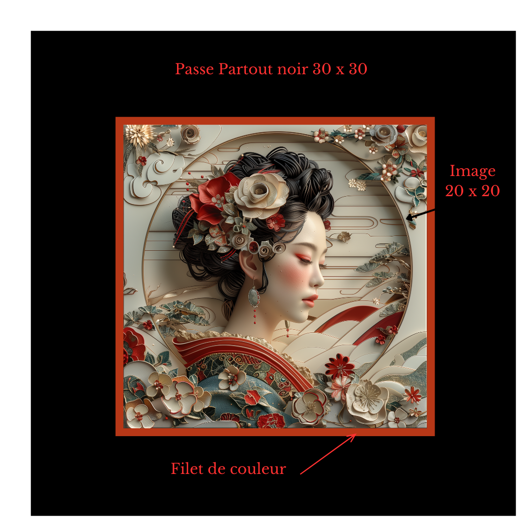 Illustration Geisha 2