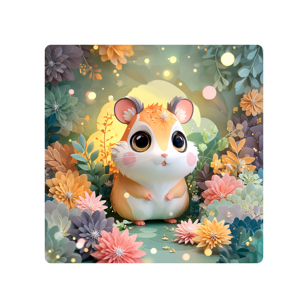 Magnet Kawai Hamster