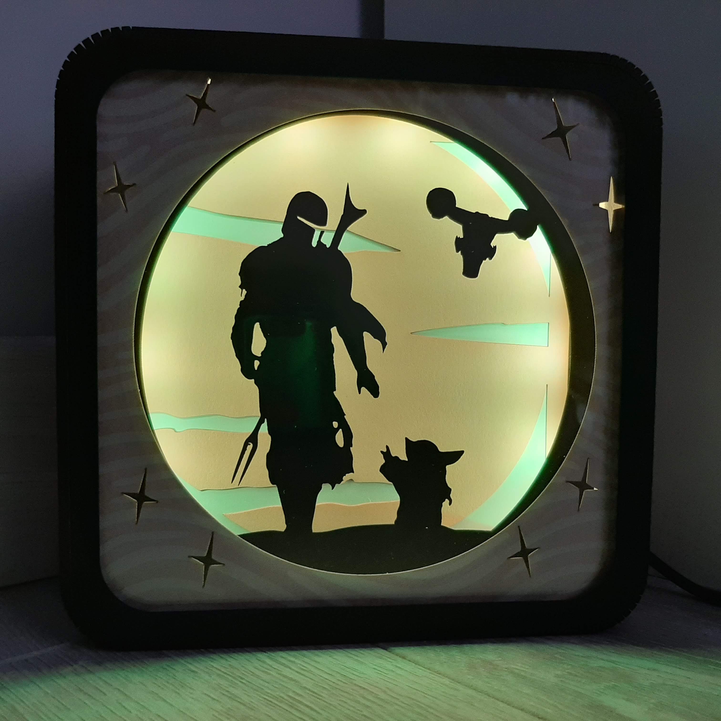 Veilleuse Mandalorian