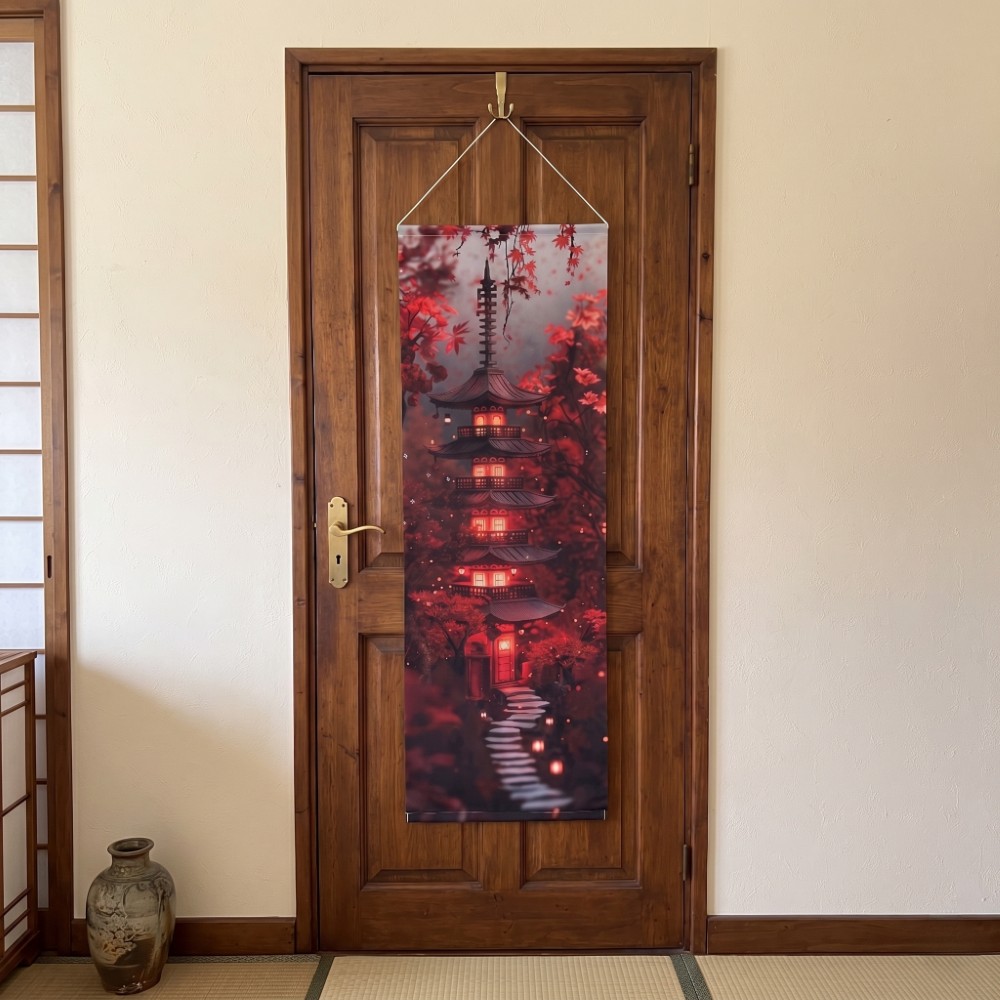 Kakemono "Le Temple des Lucioles"