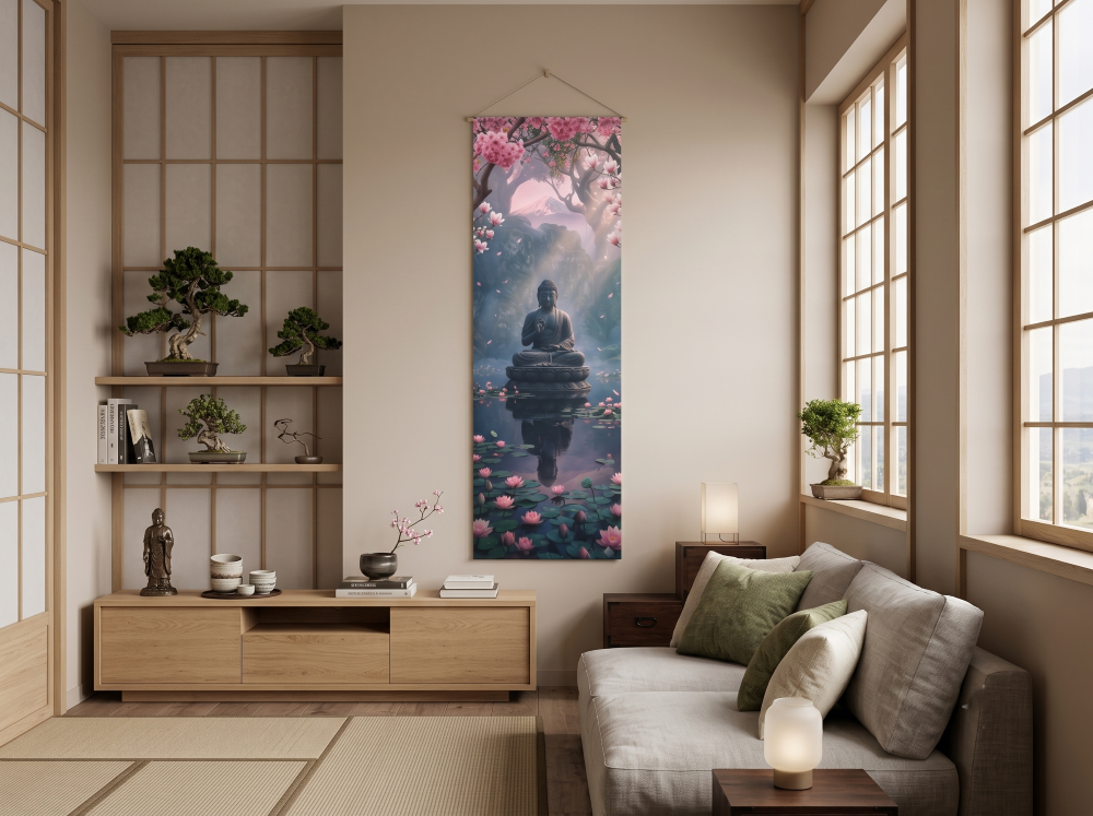 Kakemono Bouddha