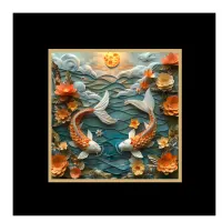 Illustration Carpe Koi 1