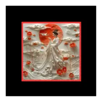 Illustration Dame Japonaise 1