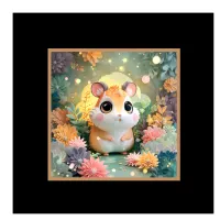 Illustration Kawai Hamster 1