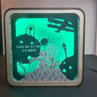 Veilleuse Fais de ta Vie un Rêve 2