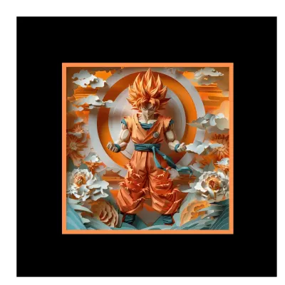 Illustration Saiyan