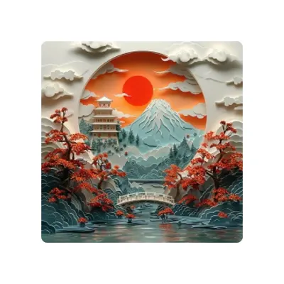 Magnet Japon Mont Fuji