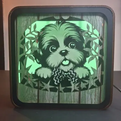 Veilleuse Bébé chien