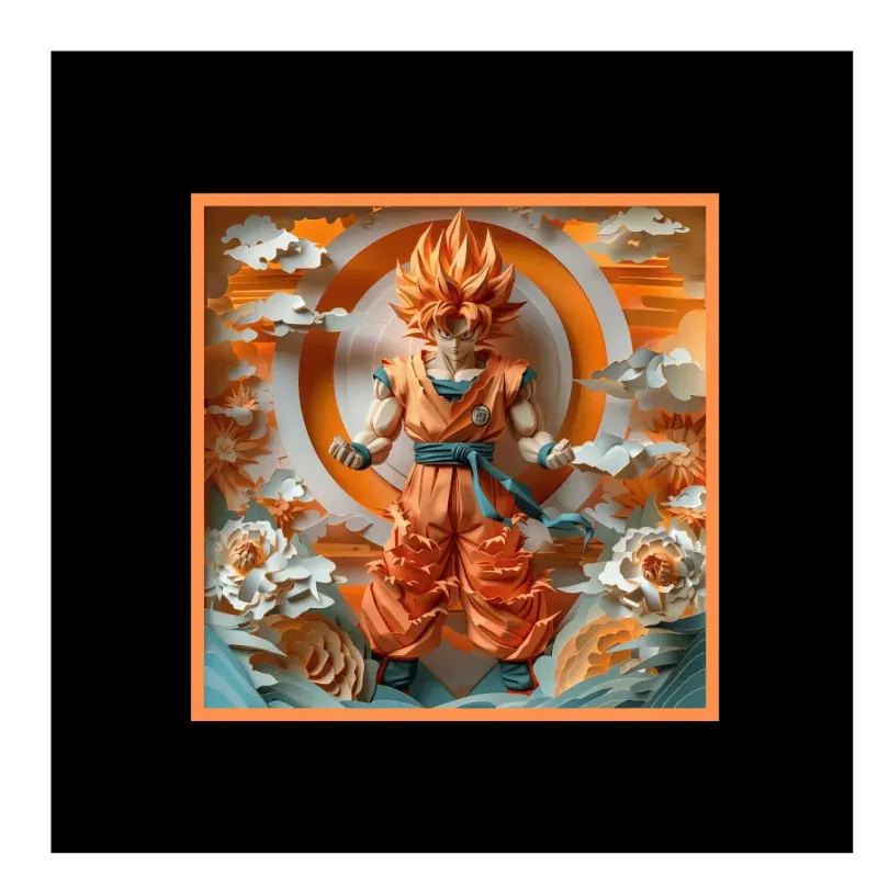 Illustration Saiyan