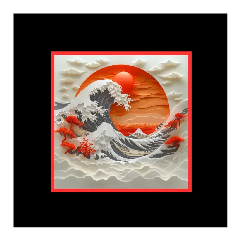 Illustration La Vague